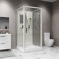 Душевая кабина Niagara Standart ST100/15Q/BK Без крыши